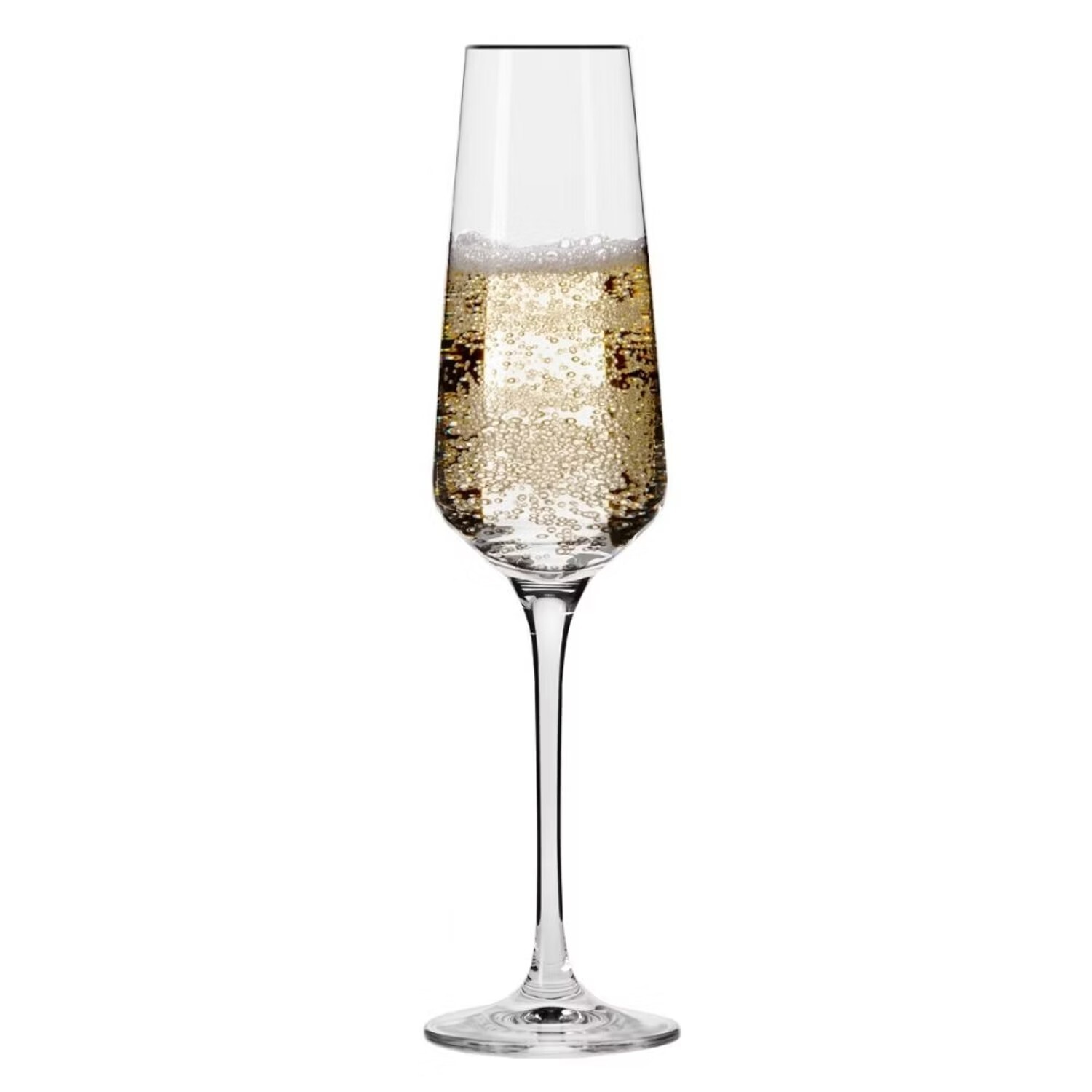 KROSNO Avantgarde Crystal Champagne Flute Glass Set of 6 180 Ml
