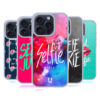 HEAD CASE DESIGNS SELFIE CRAZE SOFT GEL HANDYHÜLLE FÜR APPLE iPHONE HANDYS