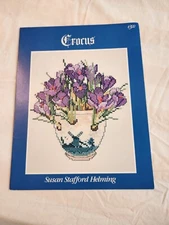 Helmsford Designs Cross Stitch Booklet Crocus