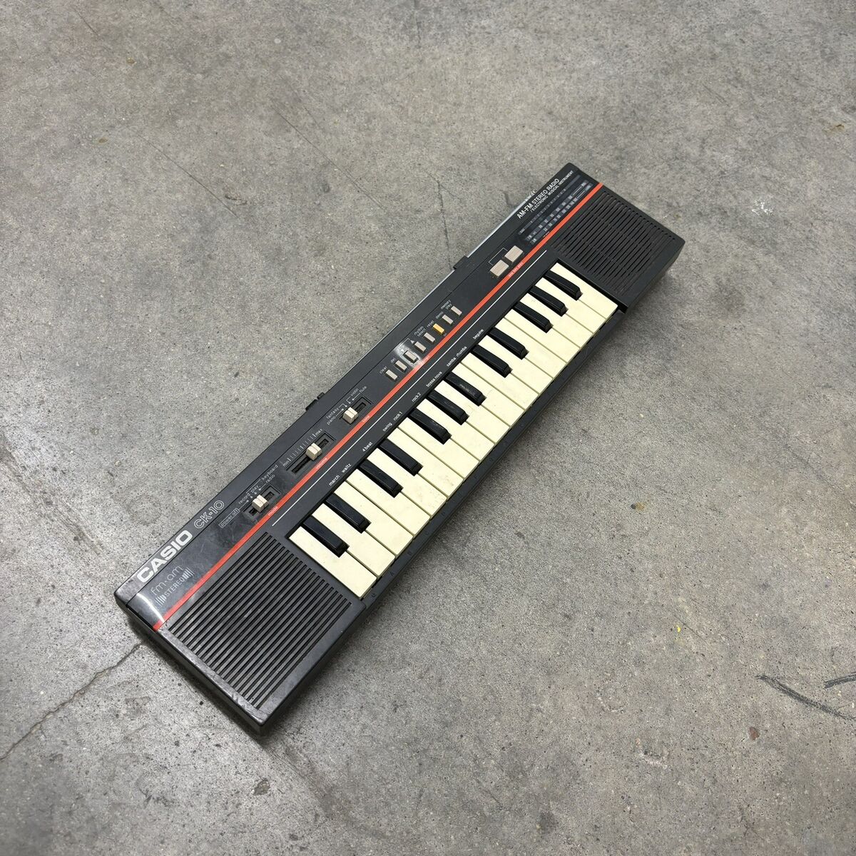 Vintage Casio CK-10 Electronic Keyboard 29 Key Mini Vintage Casio CK-10 Electronic Keyboard 29 Key Mini
