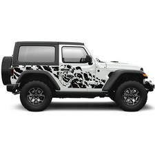 Nightmare Sticker For Jeep Wrangler Jl Jk Skull Design Graphic Decal 2 Doors Kit Nightmare Sticker For Jeep Wrangler Jl Jk Skull Design Graphic Decal 2 Doors Kit