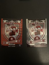 2021 prizm draft picks football MAC JONES crusade lot Ruby wave and base RC