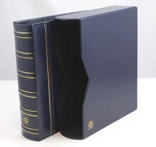 1 Lighthouse VARIO-G Classic Binder+Slipcase Blue - Free Shipping!