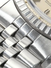 ROLEX Datejust 1603 36mm Silver Dial Stainless Steel Plastic Crystal #T173 8