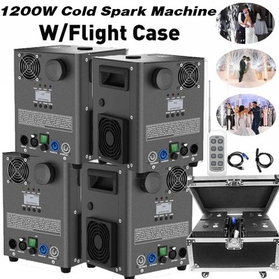 1200W Cold Spark Machine Stage Effect DMX Firework Machine DJ Event Club Wedding