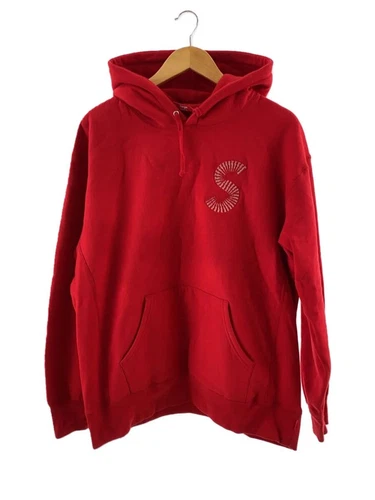 Sweat à capuche Supreme rouge L occasion