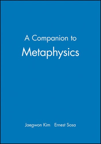 A Companion to Metaphysics Kim Paperback Wiley–Blackwell 9780631199991