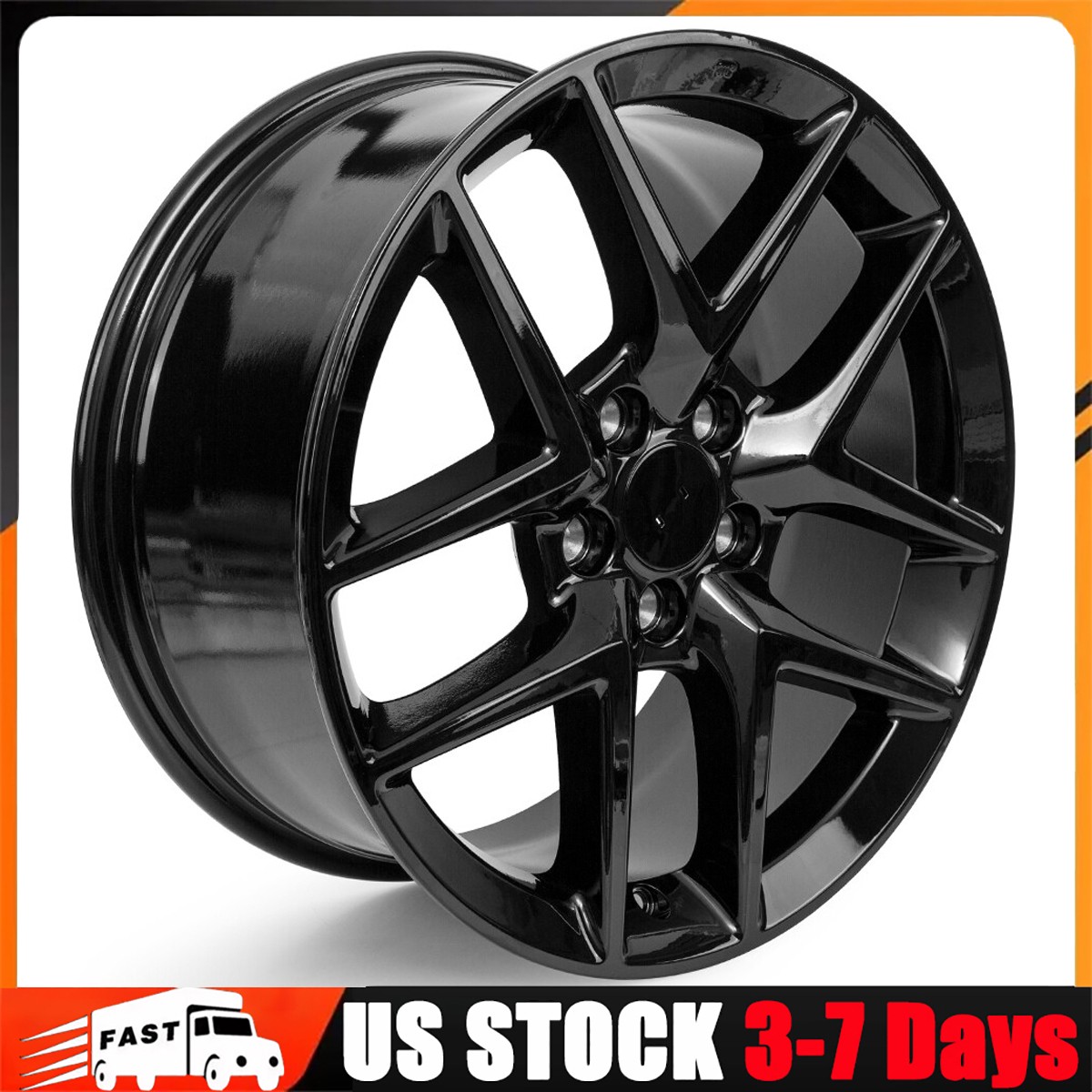 FOR HONDA CIVIC 2016-2024 NEW 18'' GLOSS BLACK REPLACEMENT WHEEL 18 INCH RIM US