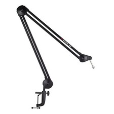 40  stainless steel, surface-mountable, angle-adjustable boom arm with self