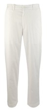 Men's Classic Fit Stretch Chino Links Pants White