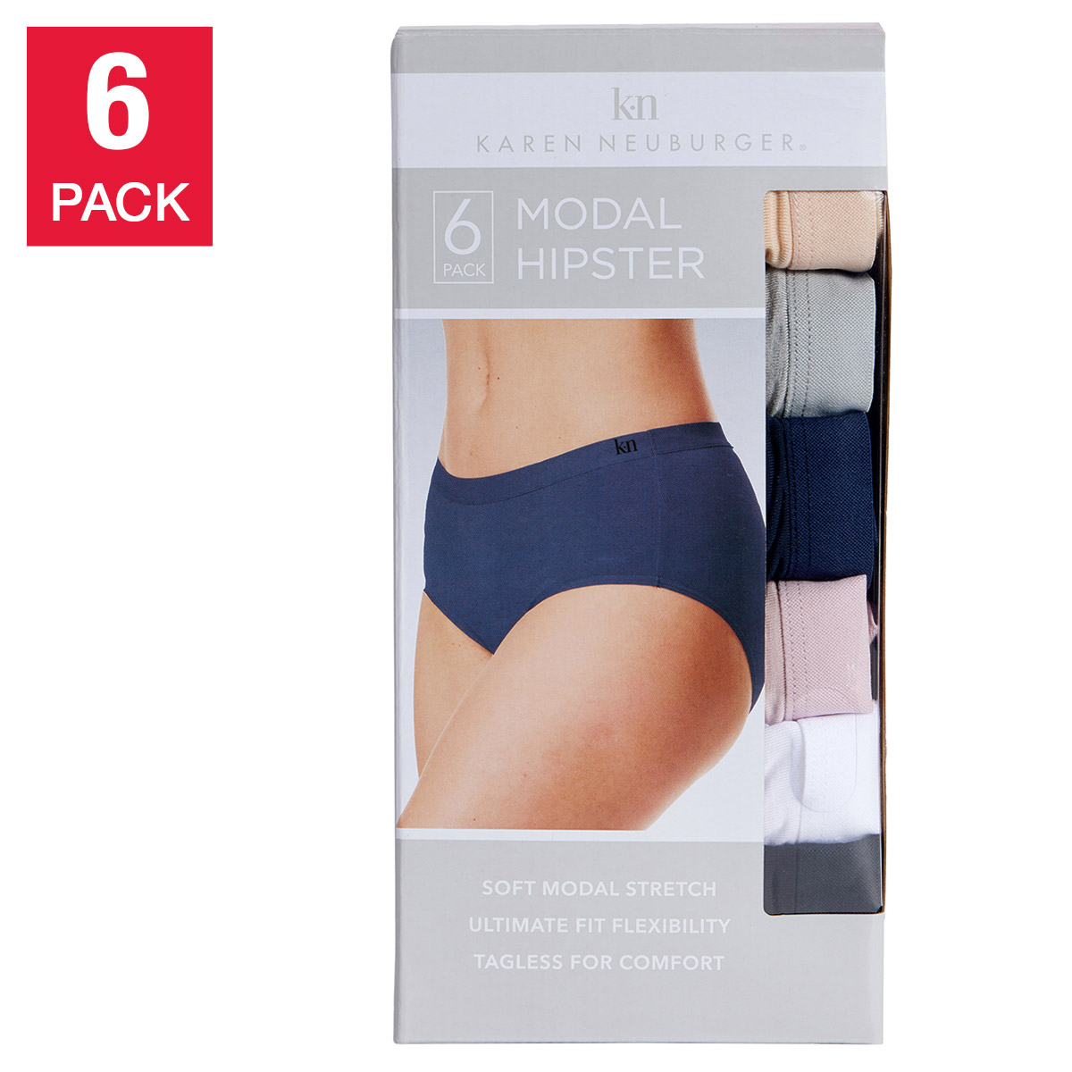 Veluk Seamless Underwear For Women Hipster Briefs Pack Of 6