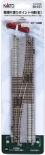 KATO 20-231 N Gauge Double-Track Single Crossover Turnout No.4 Right Adult 15