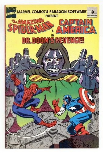 Amazing Spider-Man and Captain America in Dr. Doom's Revenge #0 VG/FN 5.0 1989