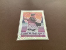 GLEYBER TORRES 2021 PANINI CHRONICLES OVERDRIVE BUILDING BLOCKS PRIZM CARD 