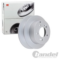 2X NK Bremsscheiben 262Mm Voll Hinten Passend FÜR Hyundai Sonata Tucson XG KIA