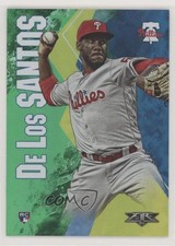 2019 Topps Fire Green 102/199 Enyel de los Santos #75 0q3