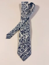 RARE Vintage Frankie Welch Men’s Spice Garden Tie Botanical Herb Print Necktie