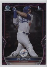 2023 Bowman Draft Chrome Fuchsia Lunar Refractor 1/199 Joe Vetrano #BDC-91 ms9