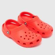 Crocs Classic Clog in Red: UK 4  (EU 37) 
