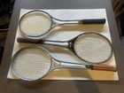 Lot of (3) Metal Tennis Rackets Vintage Antique — photo 3
