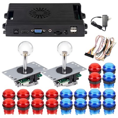 New DIY Pandora's Box Arcade Kit - 5018 Games, Joystick & 20 Buttons Full Set