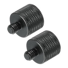 Microfono Supporto Adattatore M6 Maschio a M8 Femmina Adattatore Nero 2pz