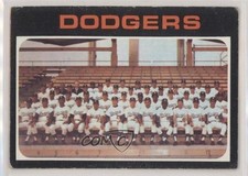 1971 Topps Los Angeles Dodgers Team #402 qo9