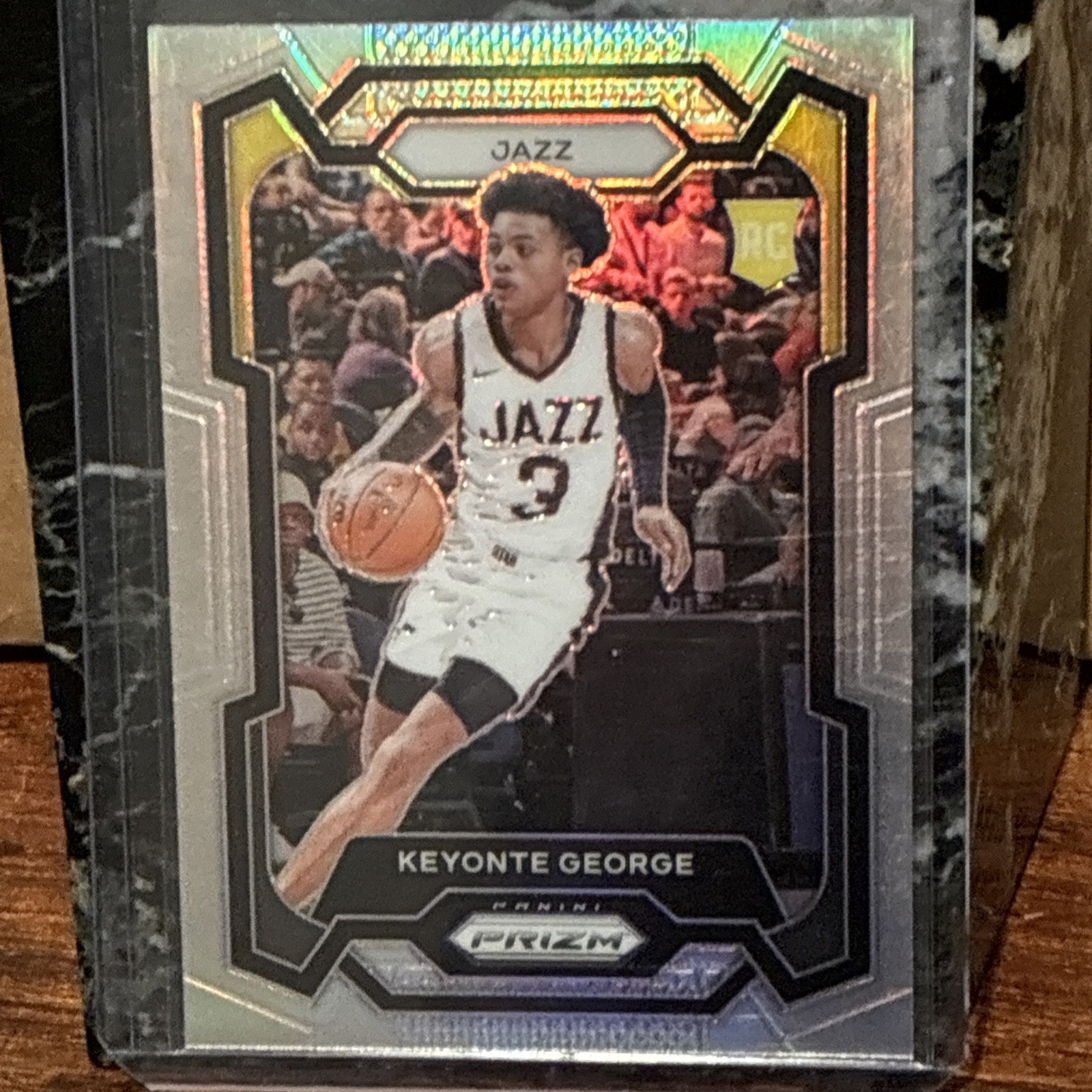Panini Prizm 2023-24 Silver Prizm Rookie Keyonte George Utah Jazz #127