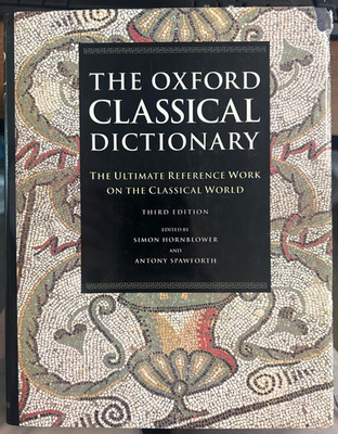 The Oxford Classical Dictionary HC, by Hornblower, Spawforth