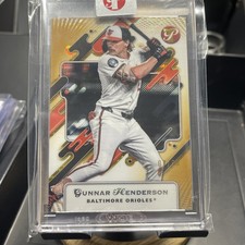 2025 Topps Pristine Gunnar Henderson Baltimore Orioles #31 Serial Numbered 07/50