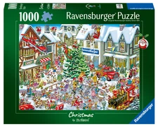 RAVENSBURGER 1000 PIECE PUZZLE RAY'S COMIC SERIES CHRISTMAS LIMITED ED. *PRE ORD