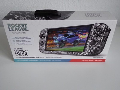 CRKD Nitro Deck Rocket League Silver Edition