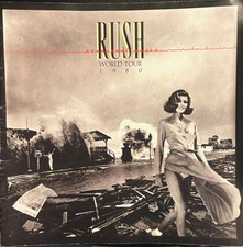 Rush   Permanent Waves   Tour Programme   19...