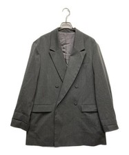 Adam et Rope Gray Women's Double-Breasted Blazer 38 M Used