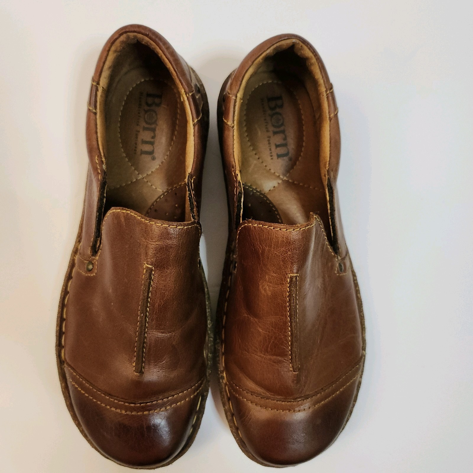 SAOLA Mocassino donna Born W62448 Noley slip on pelle suola gomma taglia 8 39EU