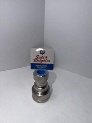Parker SSH4-62Y Hydraulic Quick Coupler ISO 7241-B 60 Series 1/2 FNPT