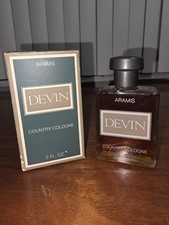 Vtg Aramis DEVIN COUNTRY COLOGNE Splash for M...