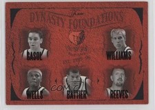 2004 Flair Dynasty Foundations /500 Pau Gasol Bonzi Wells Shane Battier HOF gb9