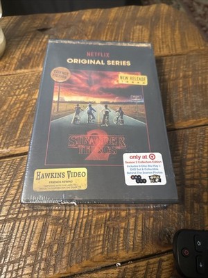Stranger Things Season 2 Collector's Edition Blu-ray DVD Target New Sealed