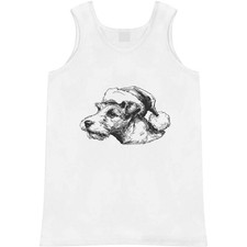 'Christmas Jack Russell terrier' Adult Vest / Tank Top (AV059166)