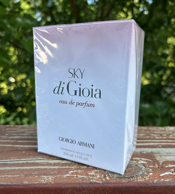 Giorgio Armani Sky di Gioia Eau de Parfum Spray, Regular Size 3.4 fl oz