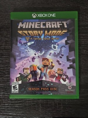 Minecraft: Story Mode -- Season Pass Disc Microsoft Xbox One 2015 Excellent Disc