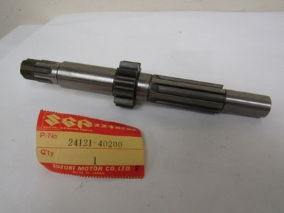 SUZUKI RM100 RM125  1979-1981 TRANSMISSION COUNTERSHAFT NOS 24121-40200