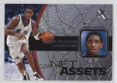 2000-01 Fleer E-X Net Assets Tracy McGrady #7NA HOF 14hk