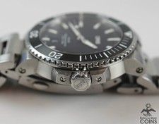 Oris Aquis Automatic Black Dial Stainless Steel Men's Watch w/ Box 7730 3