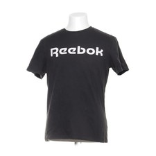 Reebok, T-shirt, Größe: M, Schwarz, Baumwolle, Print, Herren #nQN
