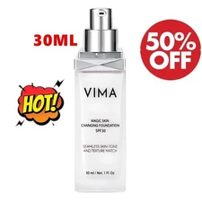 VIMA Color Change Foundation, Moisturizing Magic Skin 30ML.,..