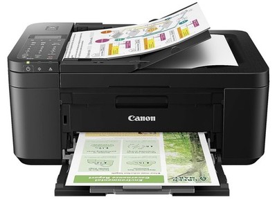 Canon PIXMA TR4720 All-in-One Wireless Printer,Home, Mobile Printing  Fax, Black