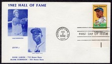 1982 Black Heritage Jackie Robinson (2016) - Dave Williams m/c 4-Bar FDC TF785