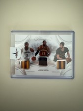 2024 panini flawless basketball Triple Patch Irving/ James/ Love /25 Game Used